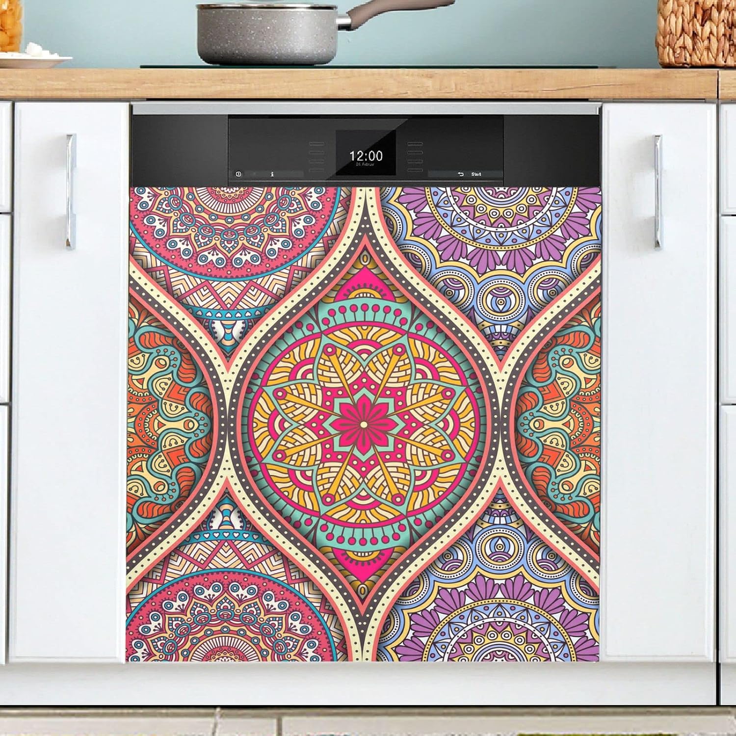 Mandalas Vintage Dishwasher Cover Dishwasher Covers