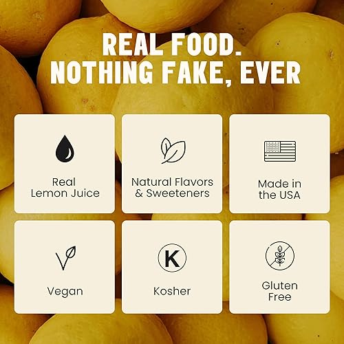 Miniatura 3 de Betty Buzz Meyer Lemon Club Soda, soda espumosa prémium de Blake Lively (paquete de 12 latas)  Sabores naturales y edulcorantes, solo ingredientes