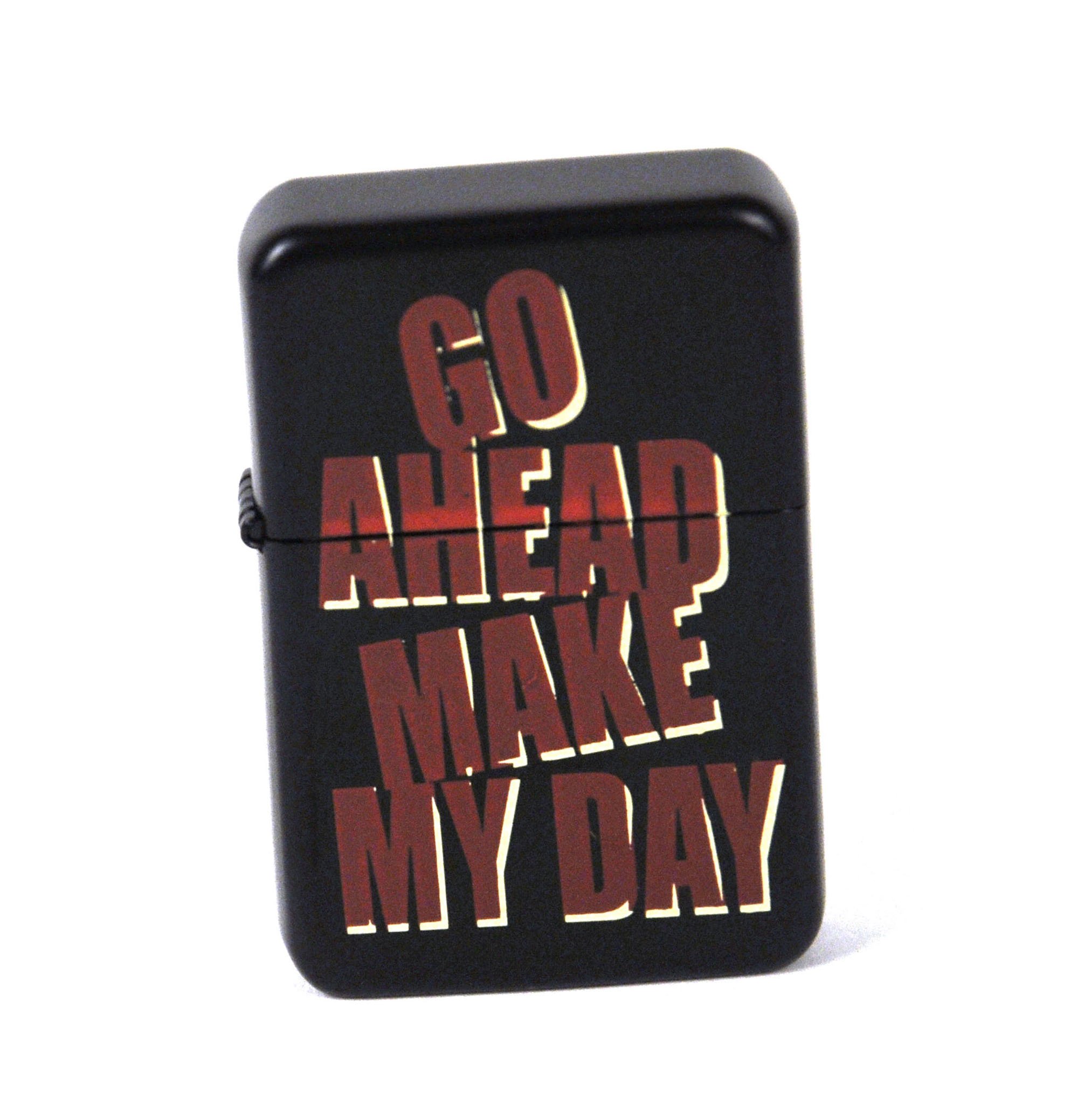 Bomblighter Matte Black Go Ahead Make My Day Lighter.