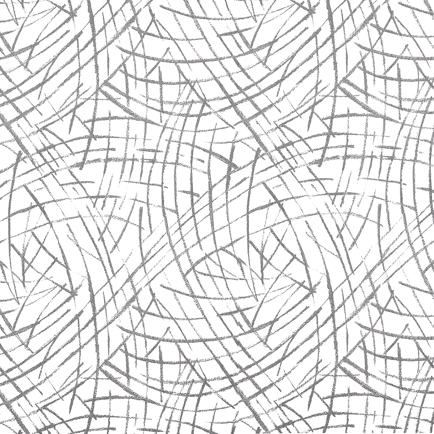 SUNBABY Peel and Stick Wallpaper Removable: Abstract Self-Adhesive Wallpaper Grey Cat Paw Pattern Decorative Wallpaper(17.5’’ * 393.7’’) Cat paw 17.5 * 393.7Inch