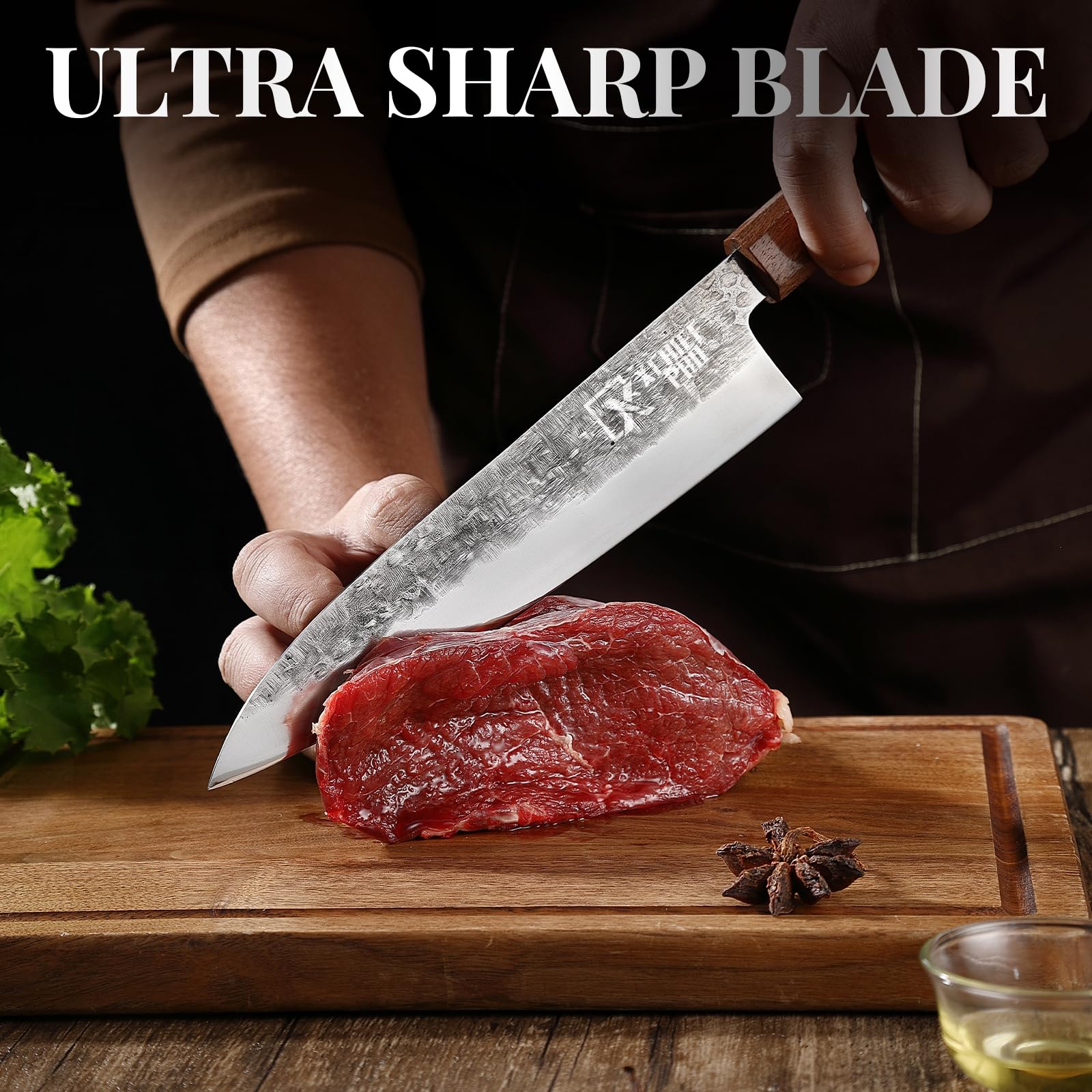 Amazon.com: XCHIEF PRO 8 英吋(約20.8 公分)日本Gyutou 廚師