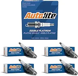 Autolite Vela de ignição de platina dupla APP5224-4PK APP5224, pacote com 4
