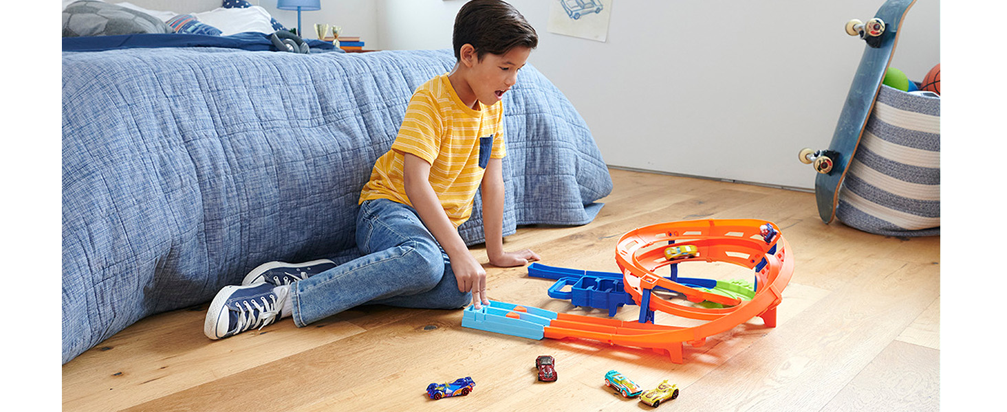 Amazon.co.jp: ホットウィール(Hot Wheels) スパイラルレース プレイ