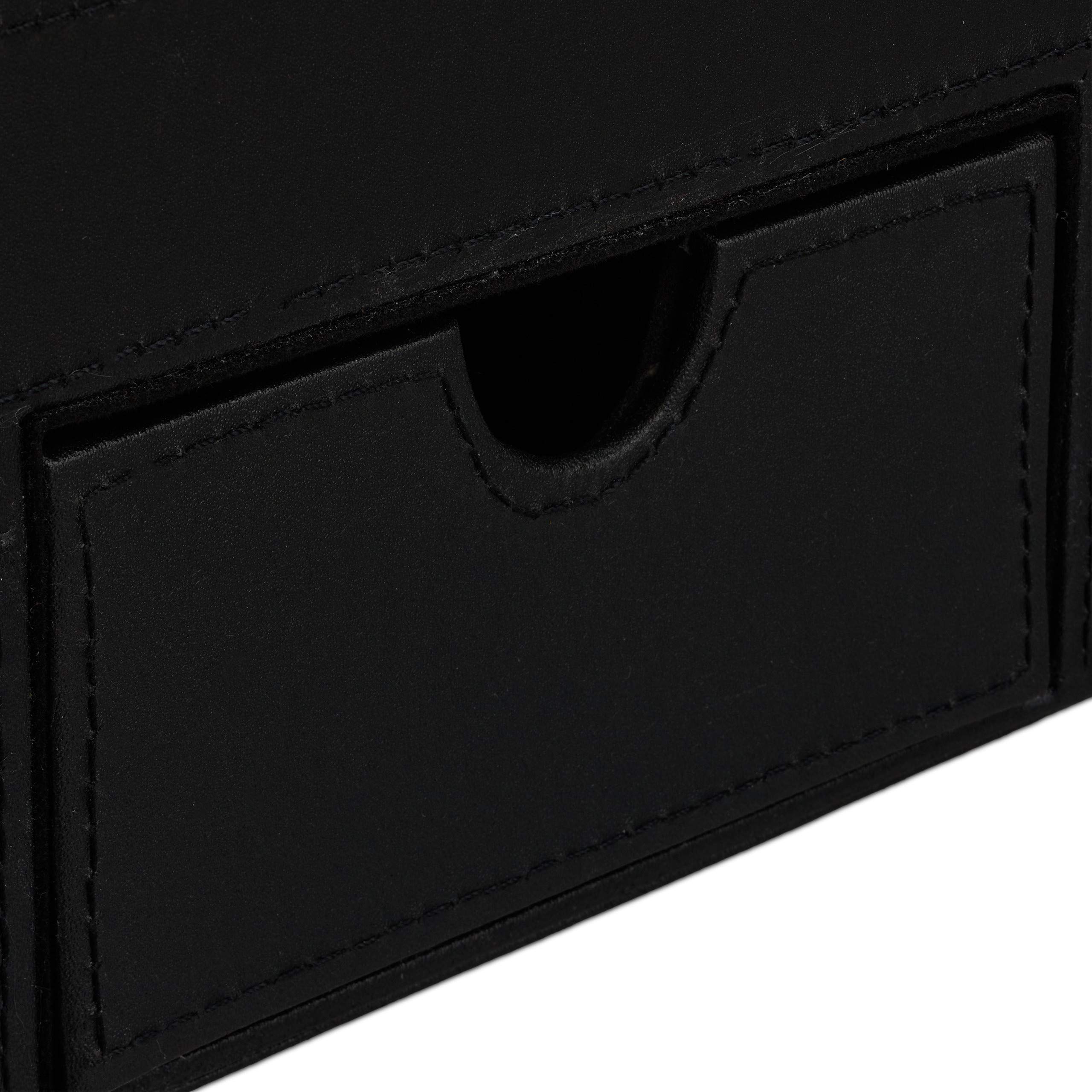 Relaxdays Organizer na artykuły biurkowe, uchwyt na ołówki 10,5 x 26 x 11,5 cm