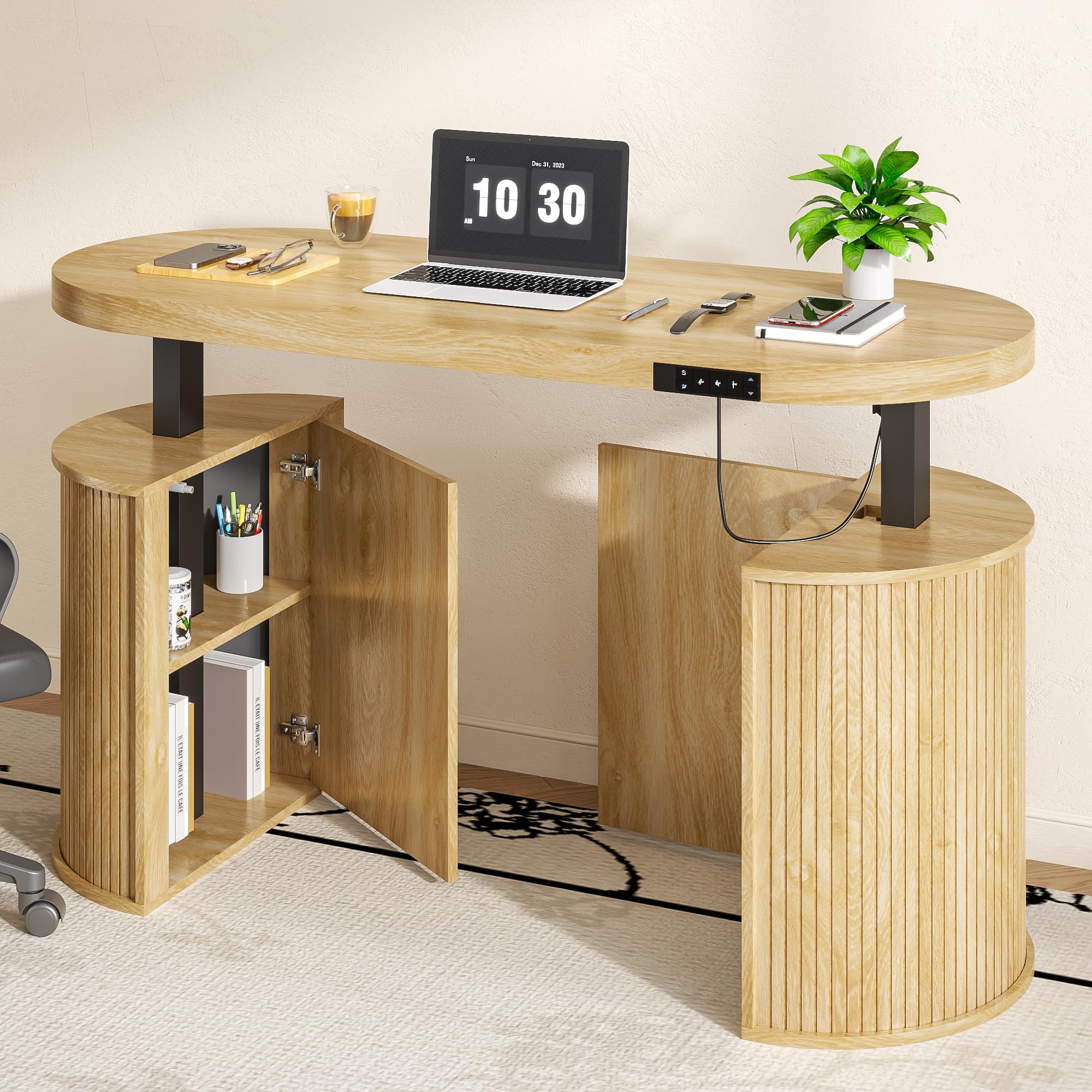 Mid Century Modern Standing Desk