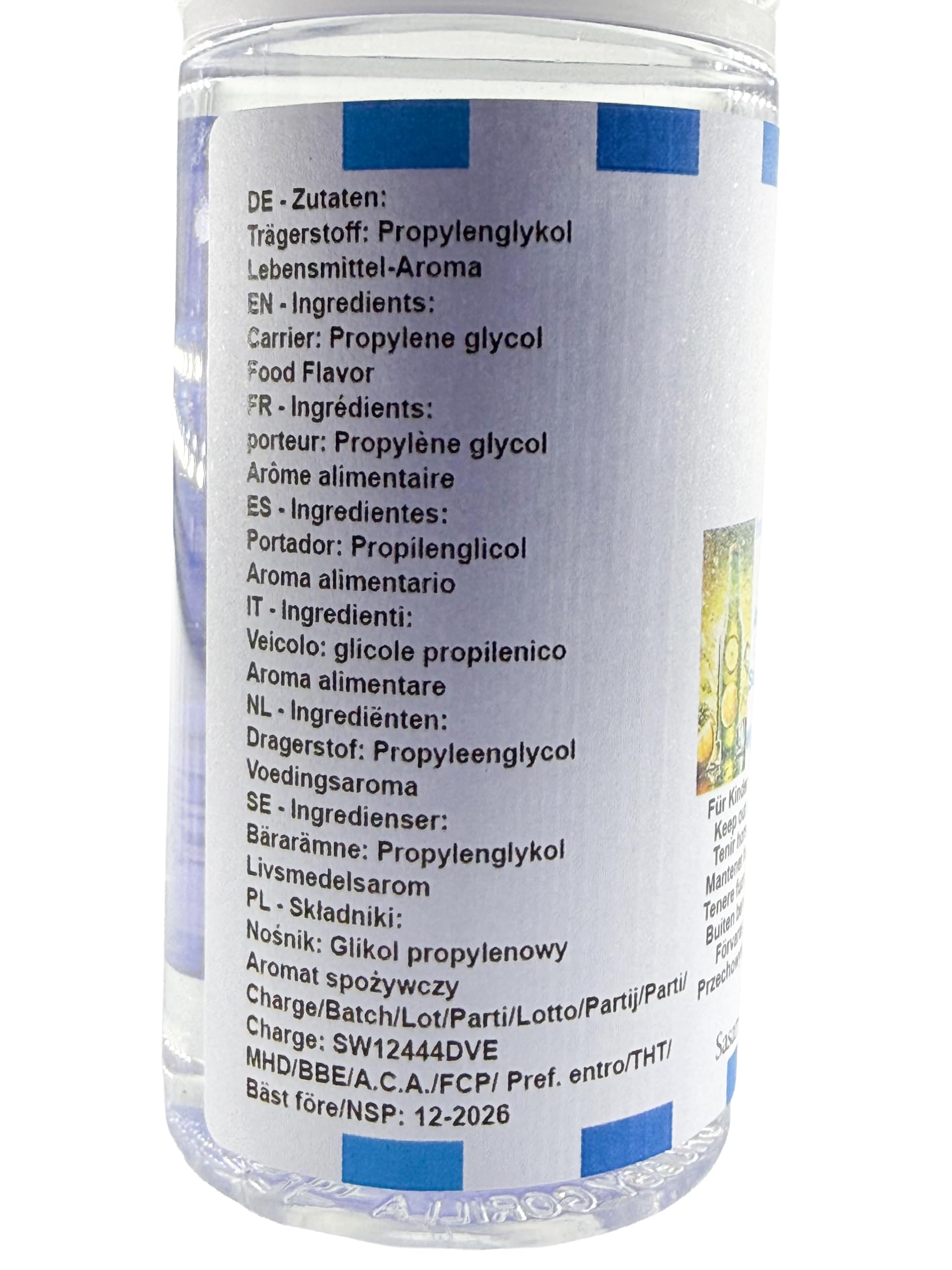 Bitter Lemon aromat koncentrat – Wegański – Sasami – 100ml