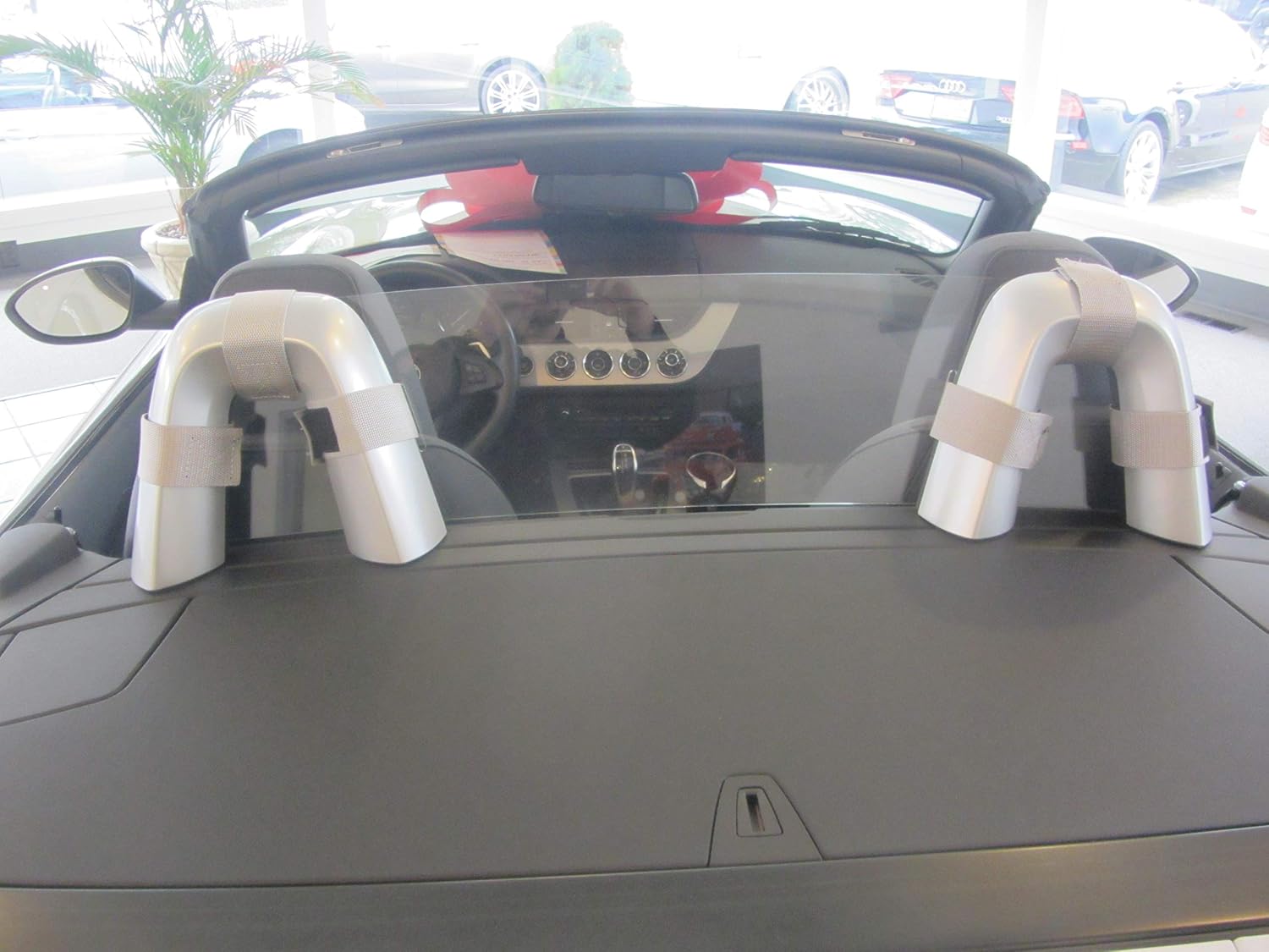 #1 Ranked Wind Deflector Windscreen Windstop Windblocker, Smoke Tint and Lexan, Compatible with BMW Z4 2009 - Now