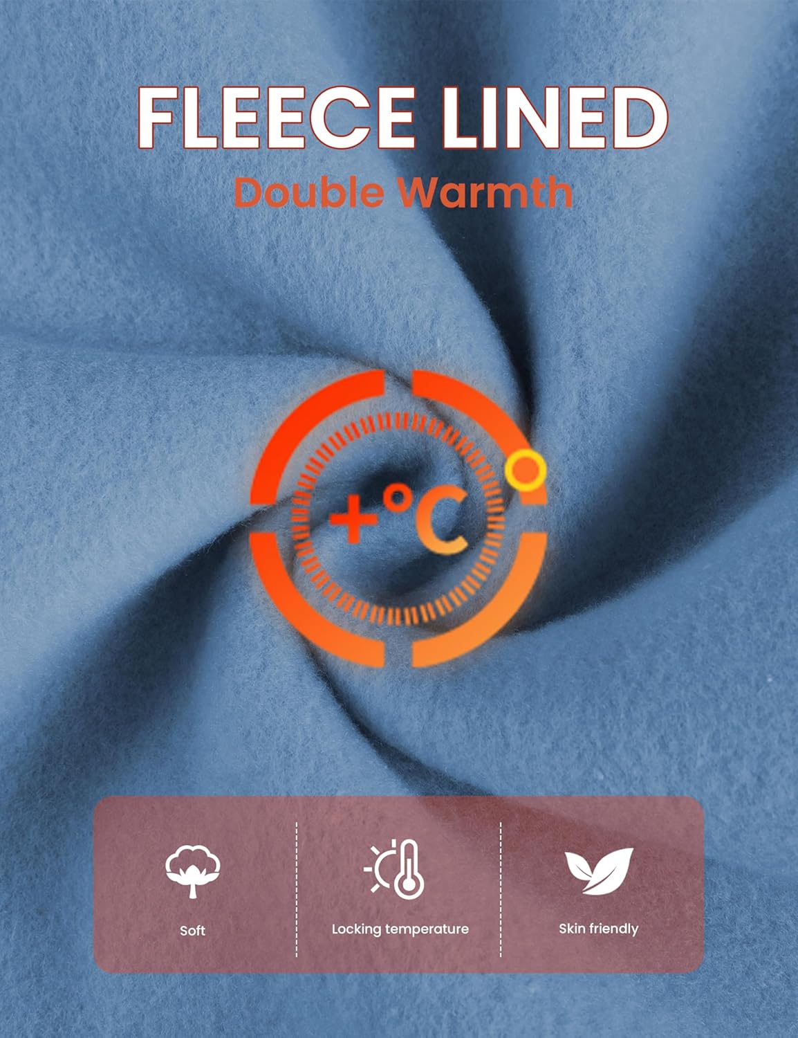 Hongsui Women's Baggy Sweatpants Fleece Lined Fall Winter Barrel Leg Pants Casual Drawstring Palazzo Pants with Pockets - Image 7