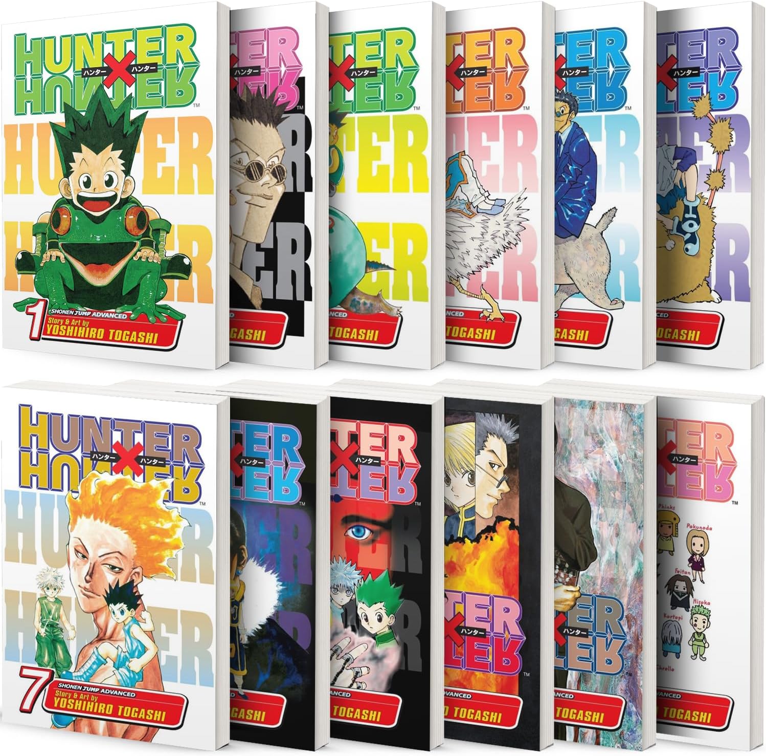 Hunter x Hunter Manga Set, Vol. 1-12