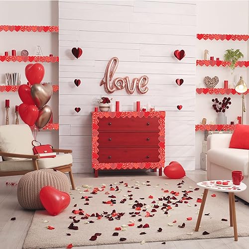 Vista 207 de Panelee Borde inspirador de confeti de 68.9 pies, borde de tablón de anuncios, mariposas, flores, abeja, espacio, inspirador, linda decoración