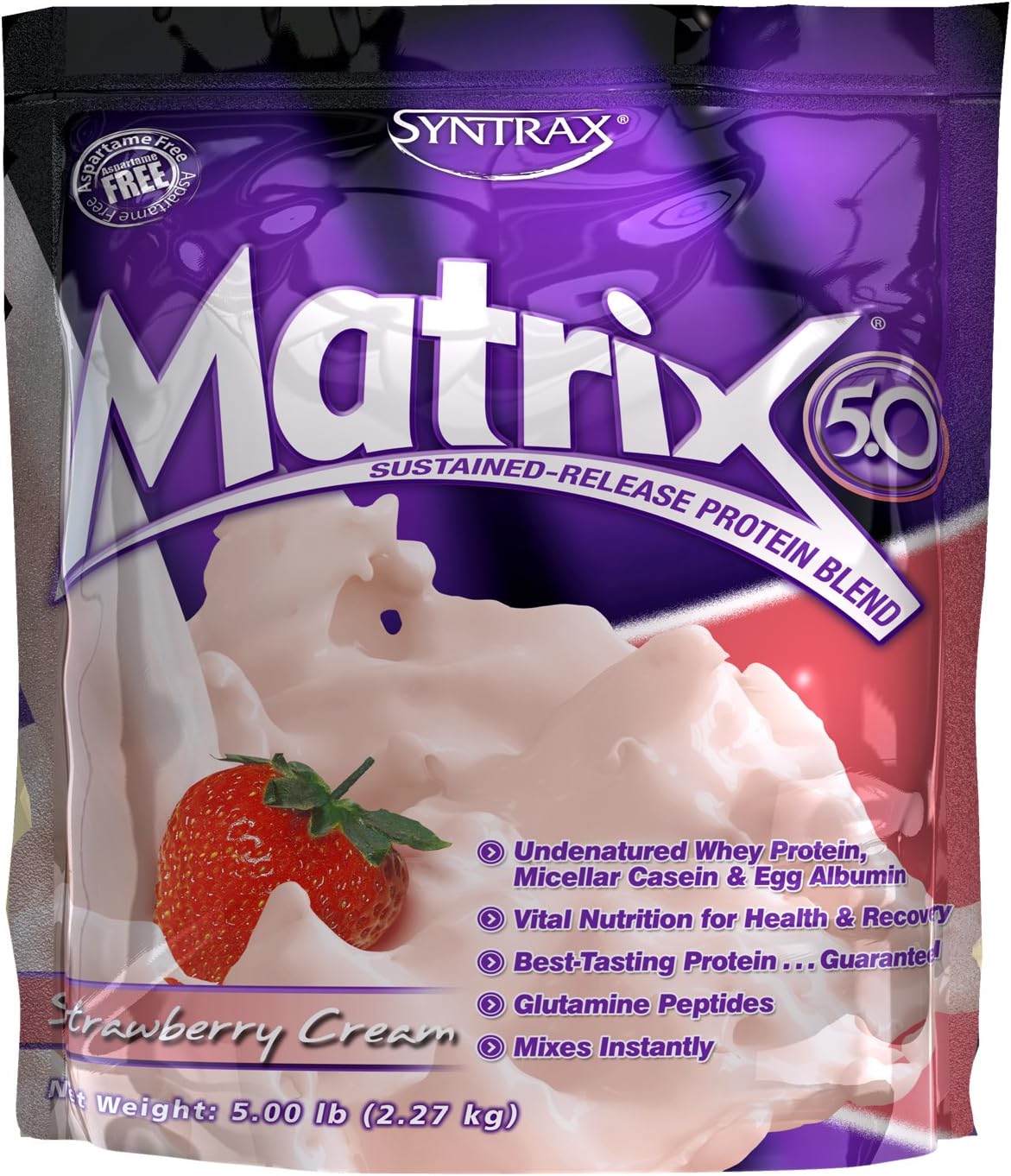 Amazon.com: Syntrax Matrix, Strawberry Cream, 5-Pound Bag (Pack of 6 ...