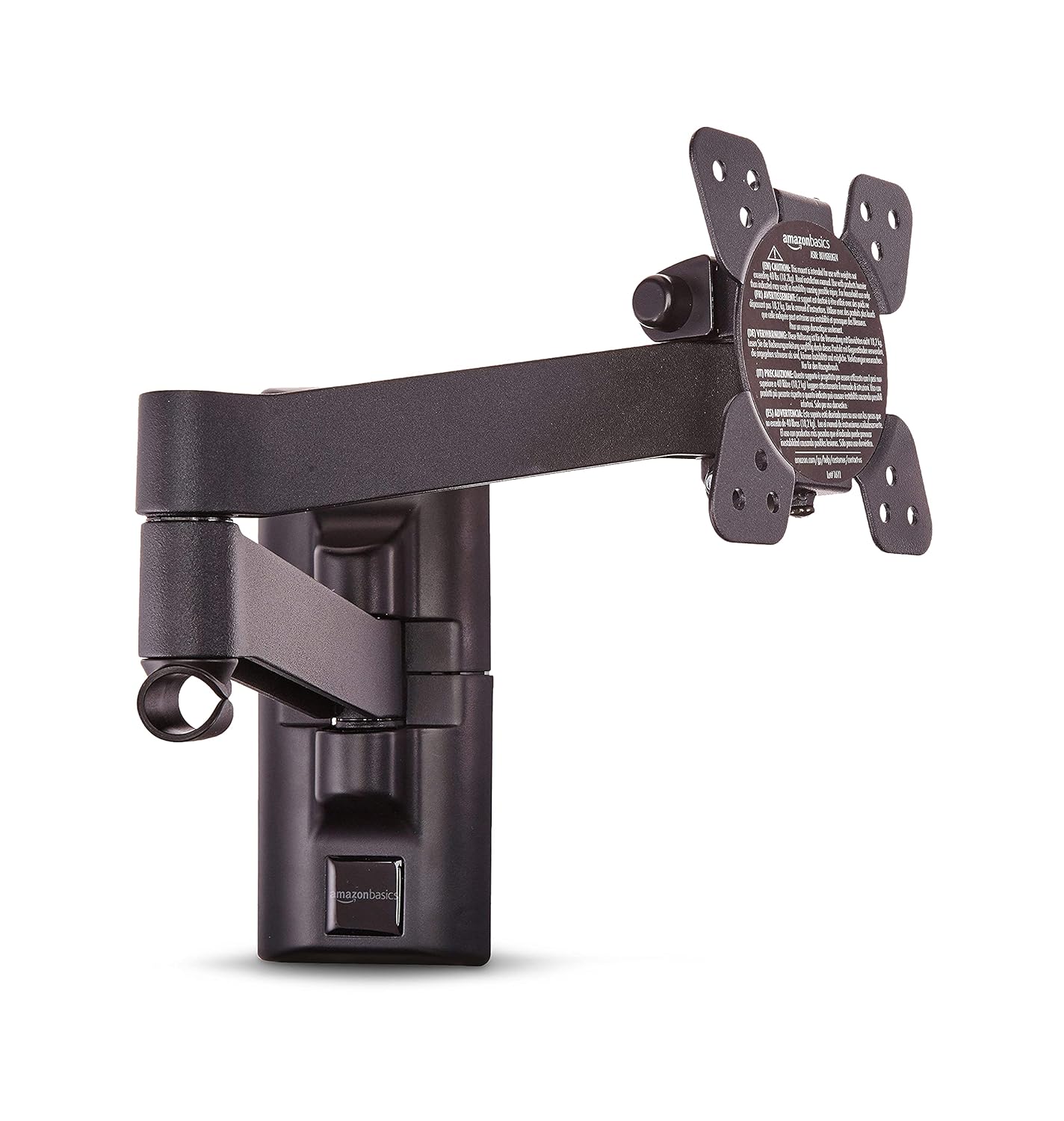 AmazonBasics TV Wall Mount fully extended from the wall.