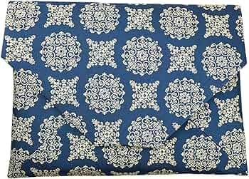 数寄屋袋 龍村美術織物 稜華文錦 ネイビー 茶道具 Amazon | 数寄屋袋 稜華文錦 ネイビー 龍村裂 龍村美術織物