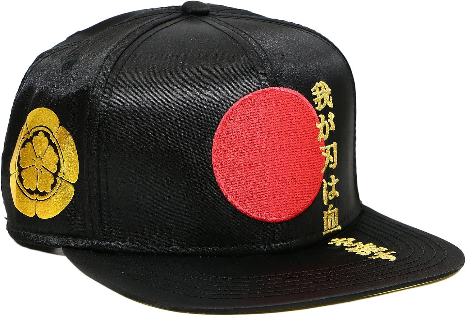 DC Comics Suicide Squad Katana Satin Snapback Black