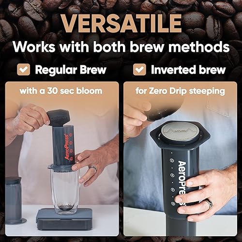 Miniatura 9 de El Ultra 2-Pack PremiumFiltro para cafetera AeroPress por Altura + Gratis eBook con recetas, Consejos, y más100% Garantía de por vida, lavable y