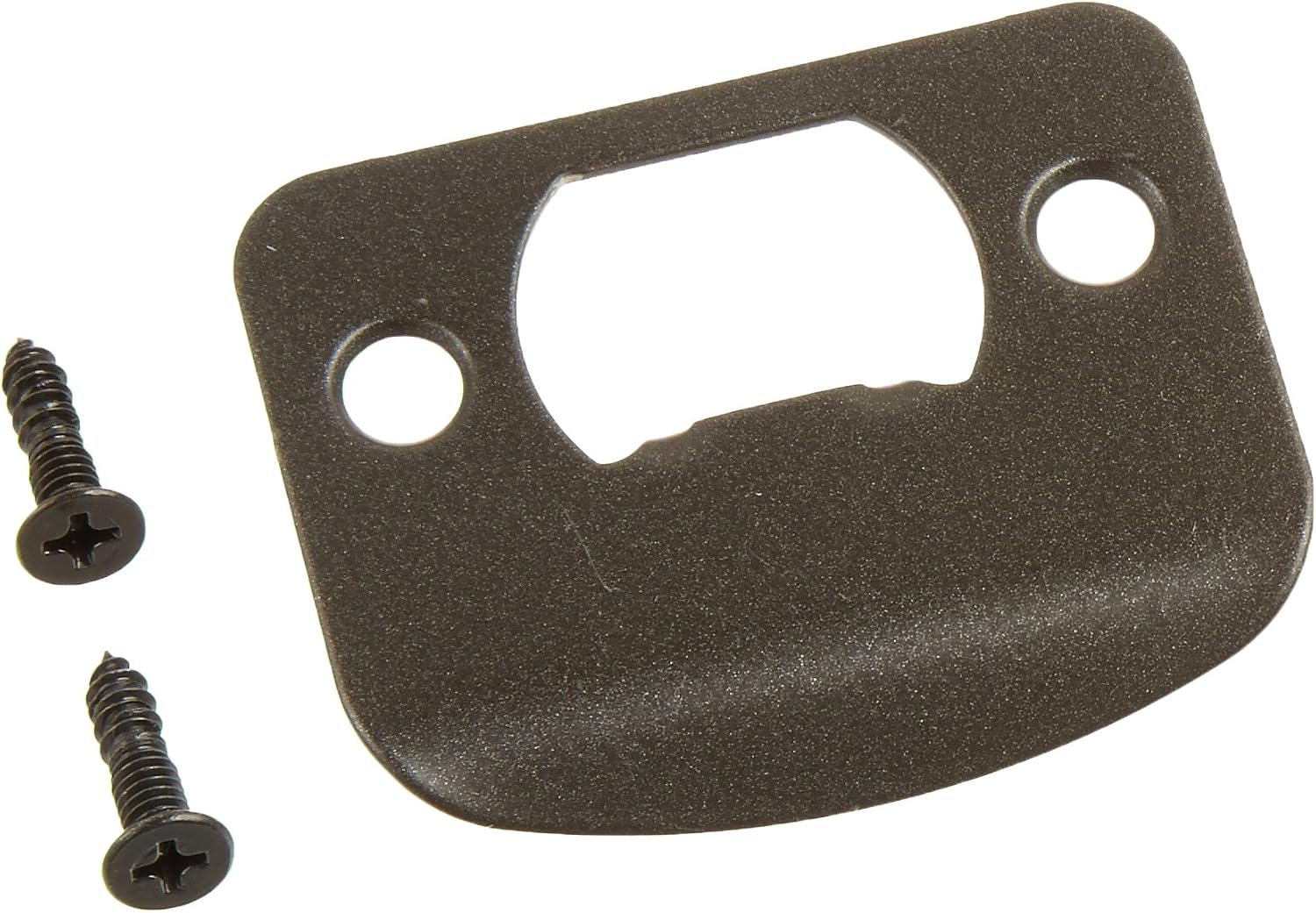 Kwikset Corporation Kwikset Full Lip 1/4" Round Corner Strike in Stainless Steel