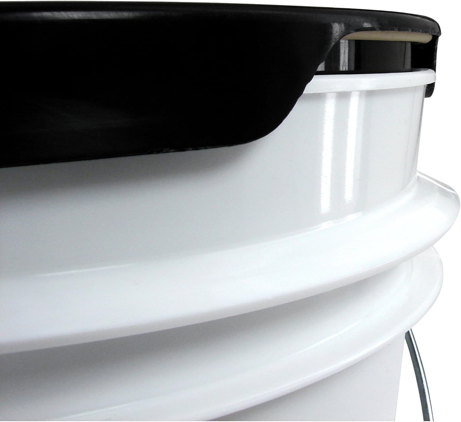 Bucket Kit, Ten 1 Gallon Buckets with White Snap-on Lids
