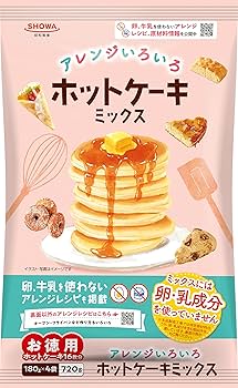 Amazon | 昭和産業 アレンジいろいろ ホットケーキ ミックス