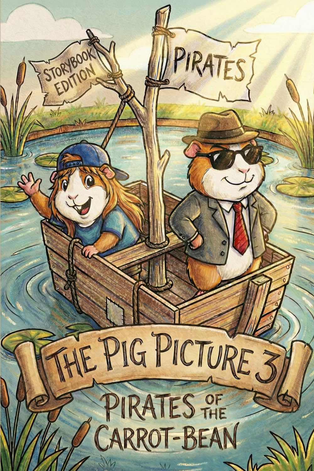 The Pig Picture 3: Pirates Of The Carrot-Bean - OFFICIAL STORYBOOK EDITION (The Pig Picture Adventures)