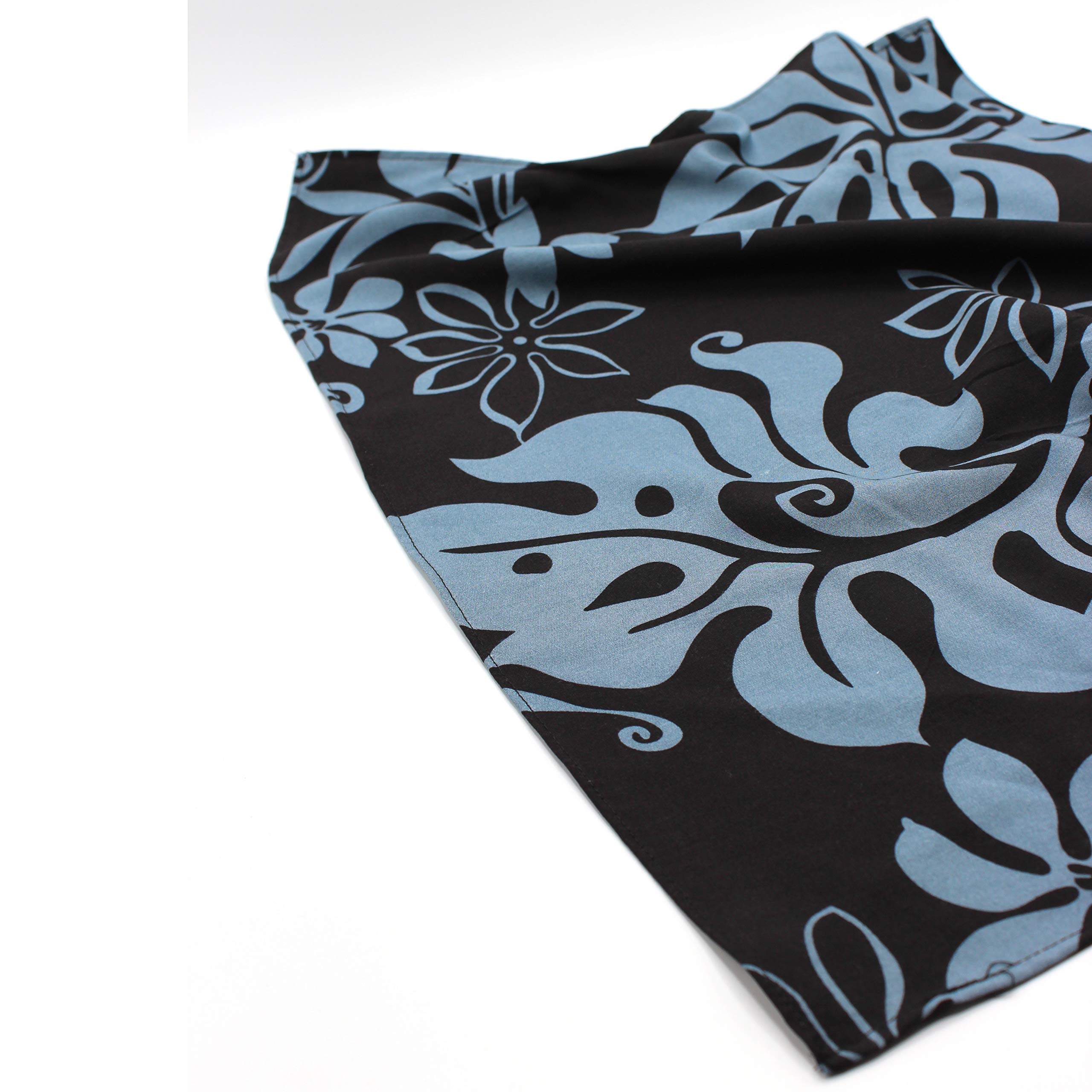 Monstera Abstract in Black - Bandana - Made in Hawaii