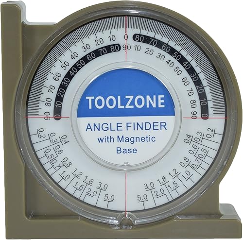 Base magnética de medición de ángulo de medición de nivel de burbujas constructores fontaneros