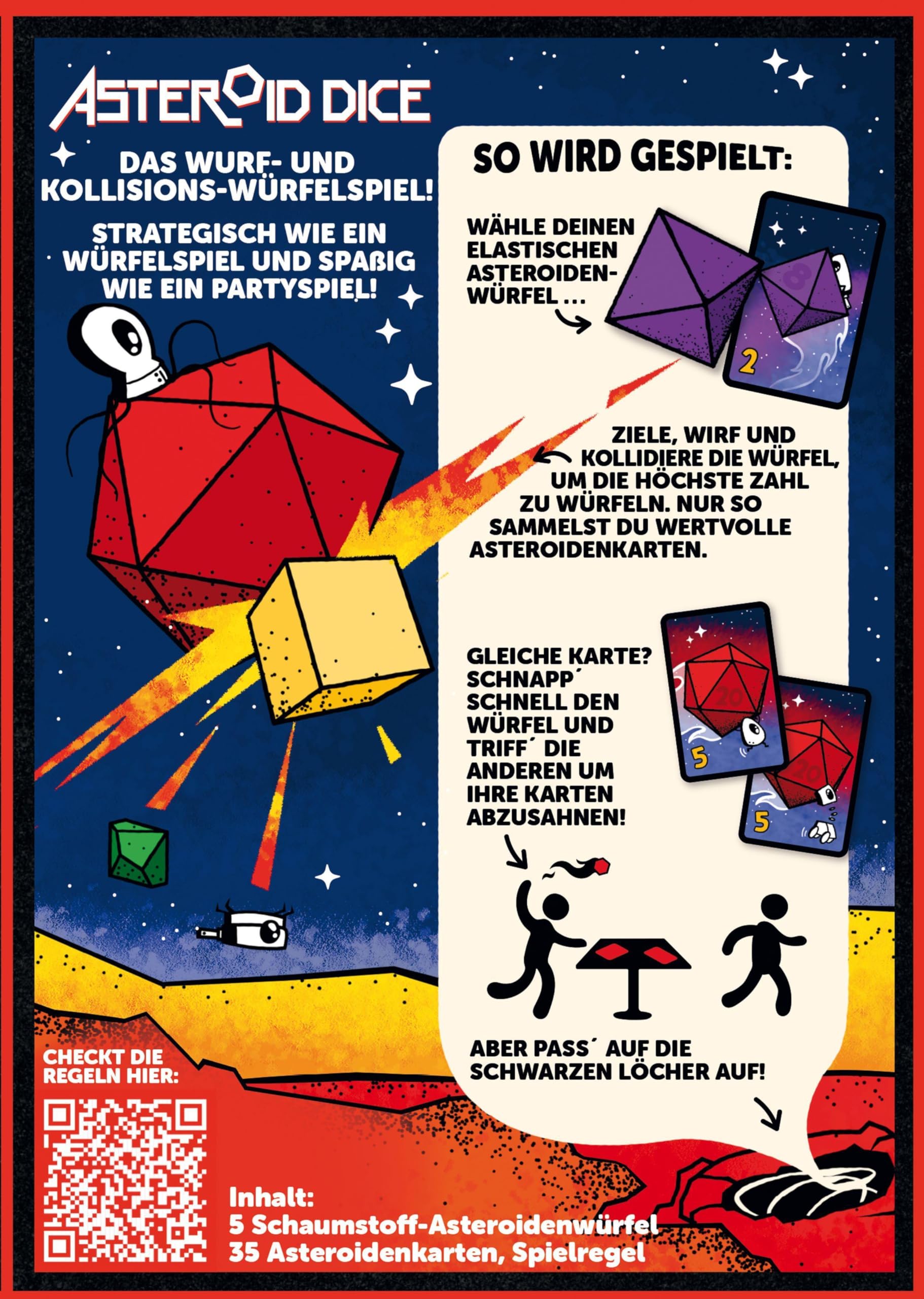 HUCH! Dice asteroide
