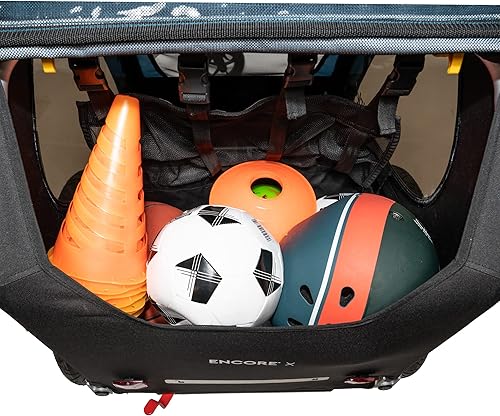 Miniatura 5 de Burley Encore X remolque y cochecito de bicicleta para niños de 2 asientos