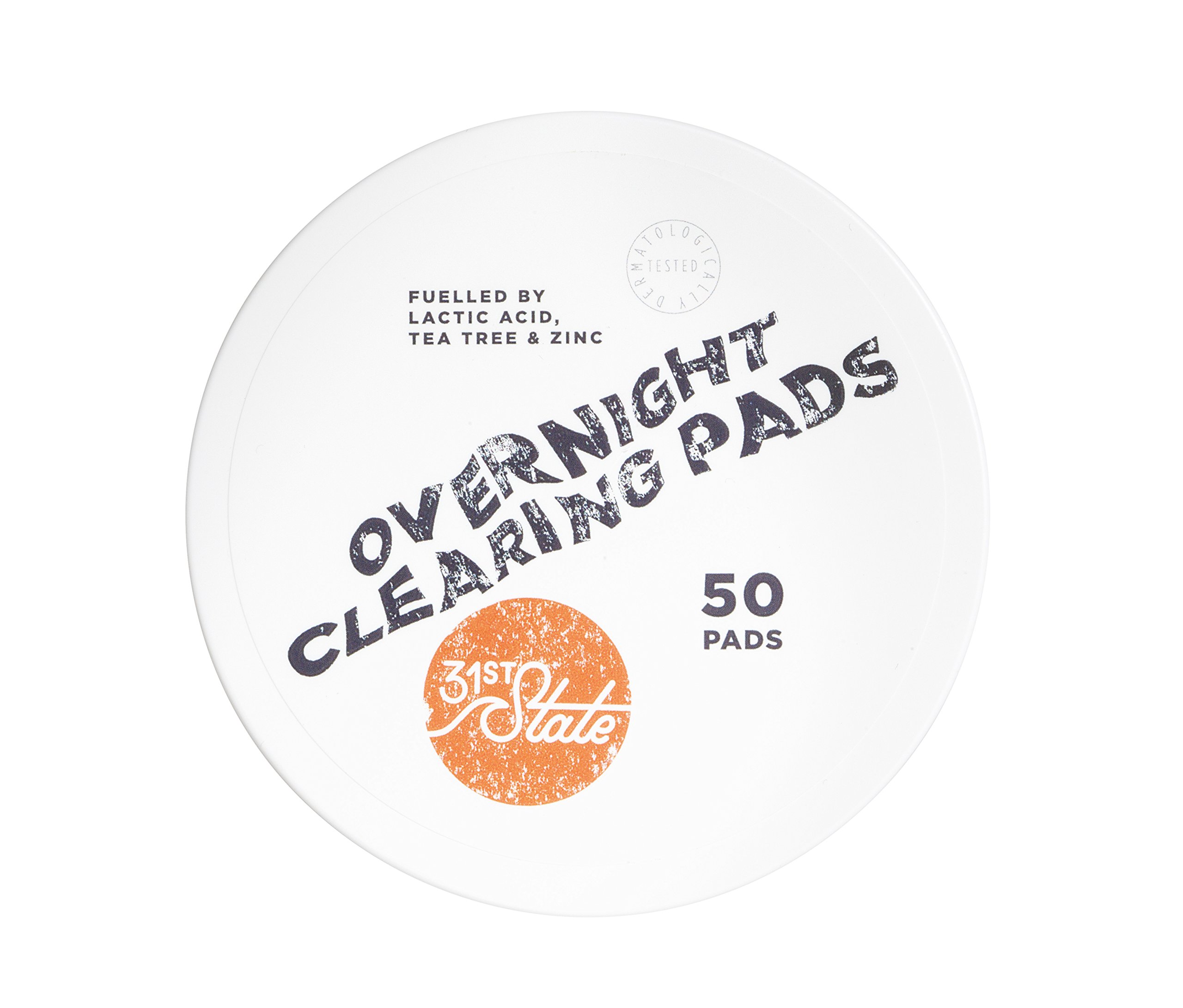 31st State Cleansing Pads, Acne Treatment for Teenagers. Vegan, Paraben Free, Gluten Free Skincare. 50 Face Wipes