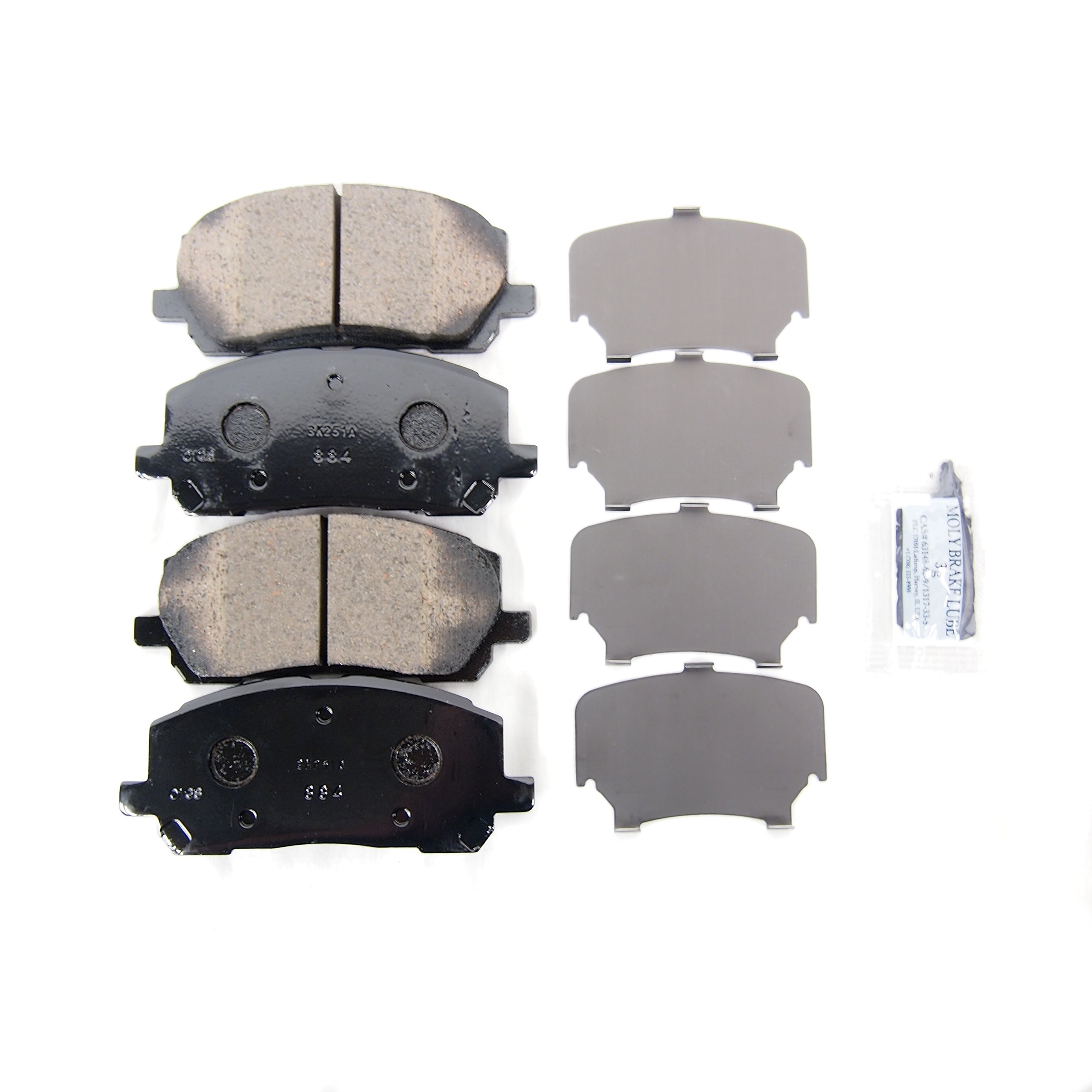 adidas TOYOTA CUP ウィンドブレーカー サイン入り　支給品 Amazon.com: Toyota (04465-AZ002-TM) Brake Pad : Automotive