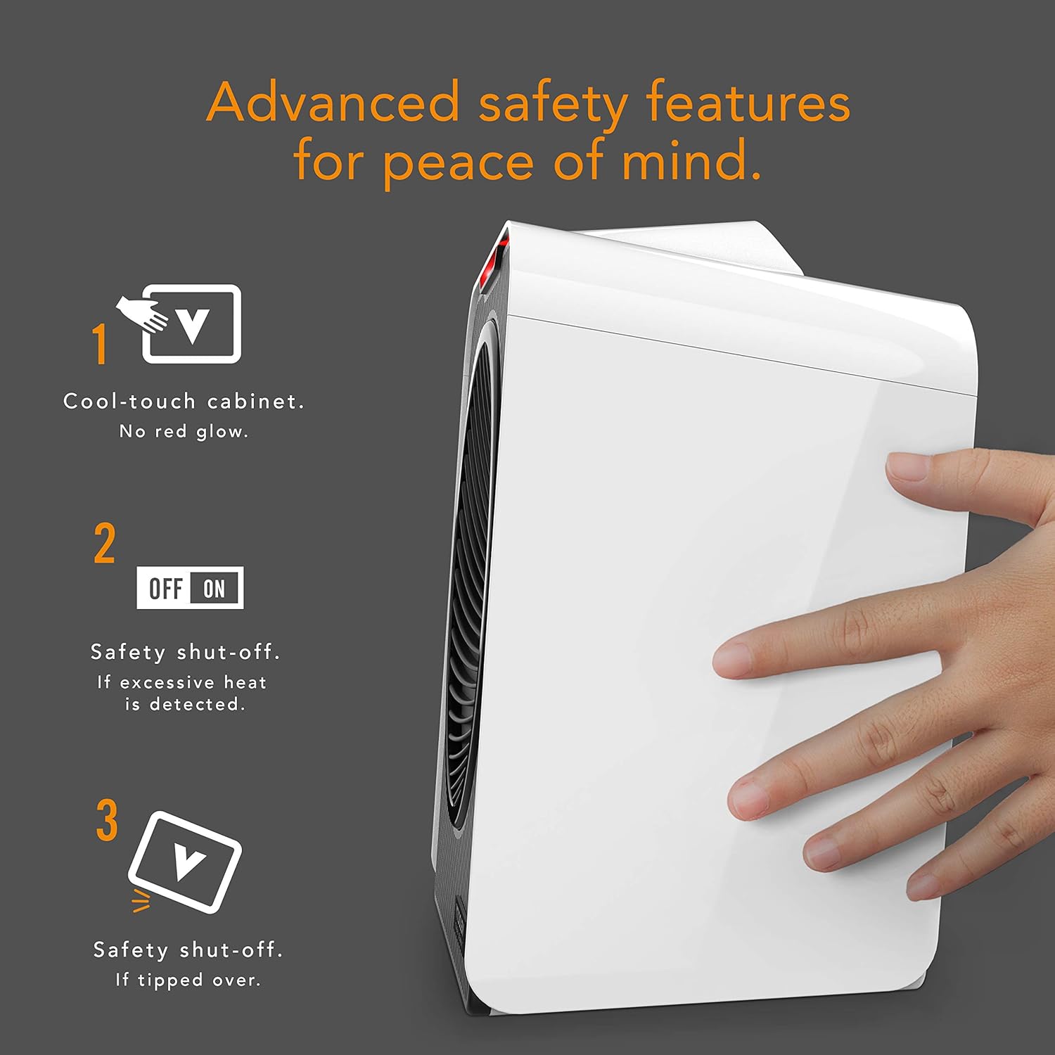 Vornado Velocity 5 Safety Features