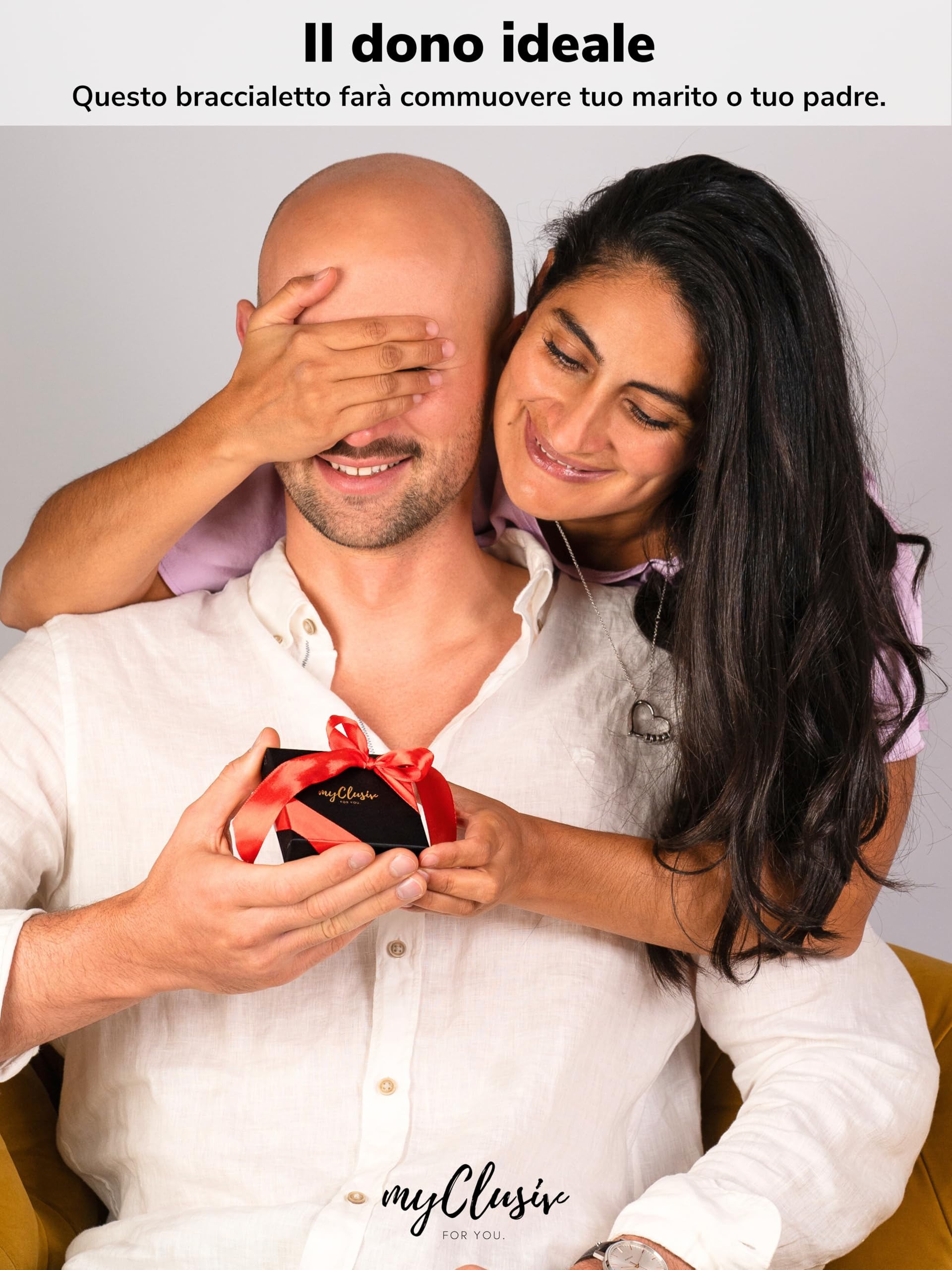 Bracciale in pelle da uomo personalizzato con nomi su perline di ossido - Bracciale con incisione - Regalo per uomo - Bracciale da uomo - Regalo per papà