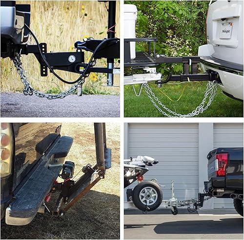 Miniatura 8 de Nilight Kit de enganche de remolque trasero de 2 pulgadas, clase 3, compatible con Dodge Ram 1500 y Ram 2003-2013 2500/3500 2003-2013, combo