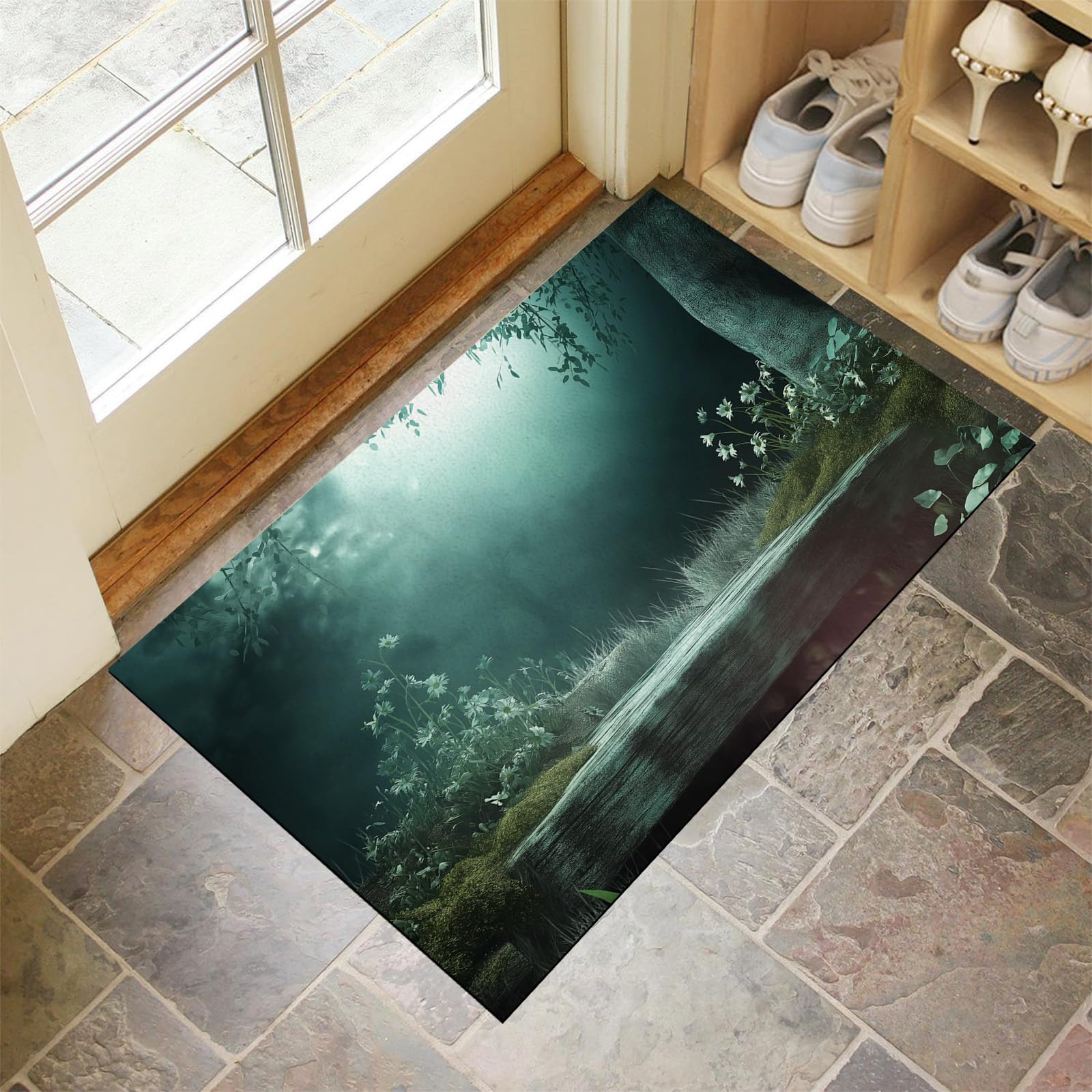 Paillasson extérieur imperméable 60x90cm pour stopper la boue de l'entrée