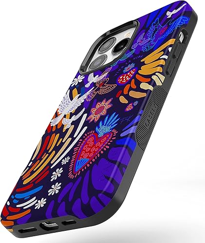 Miniatura 3 de Casely - Funda para iPhone 14 Pro Max, Viva La Vida, Frida Kahlo Floral Collage, compatible con MagSafe