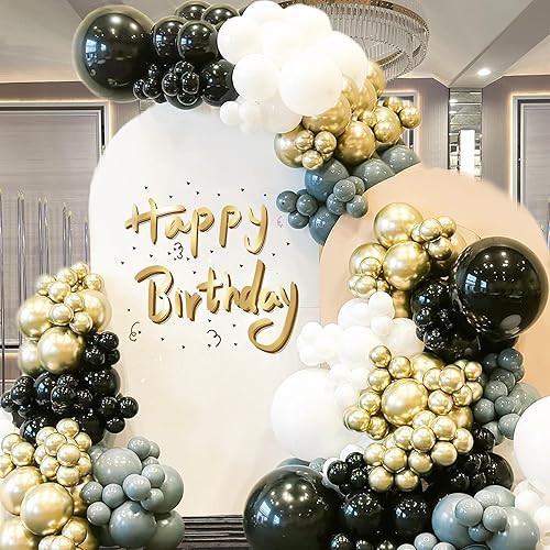 Vista 23 de 136 globos de aluminio para fiesta del 4 de julio, globos de papel de aluminio con bandera de estrella roja, blanca y azul para el Día