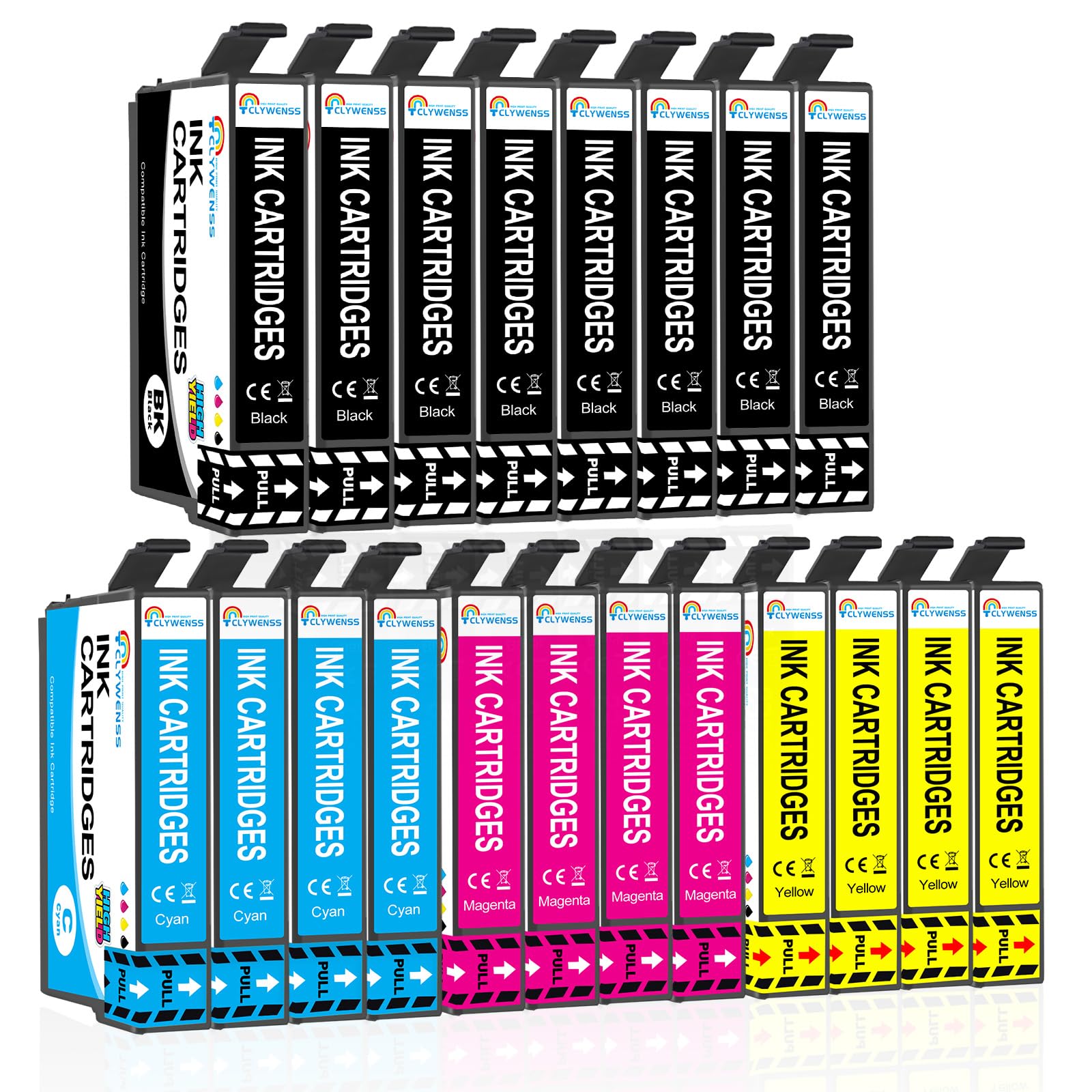 Cartouches d'encre Epson WorkForce WF-3825 solution grands volumes de texte - 8
