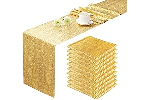 Gold Sequin Table Runner: Add Shimmering Elegance to Any Occasion