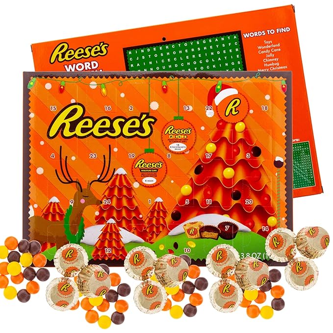 Reese S Holiday Hershey S Down To Christmas Advent Calendar