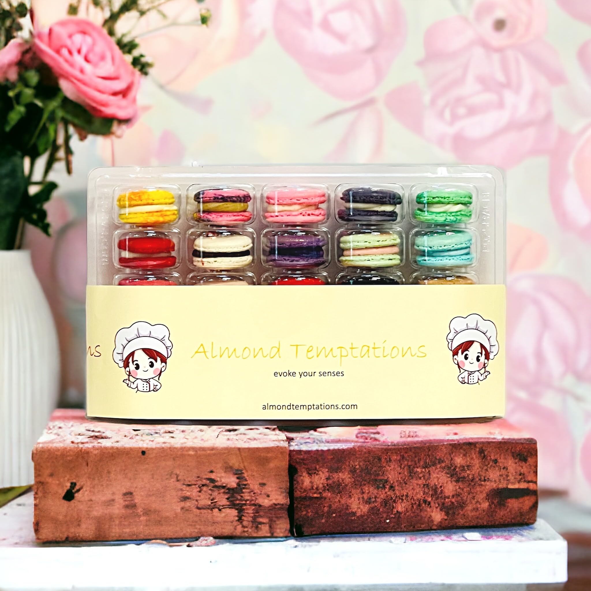Amazon.com : Almond Temptations 25 Assortment French Macarons