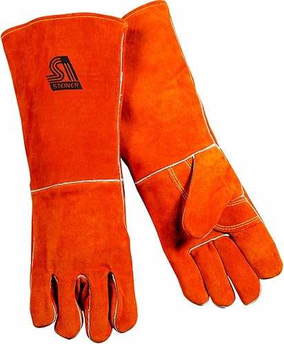 Guantes de Soldadura, Palillo, L, 18 In. L, Ala, PR