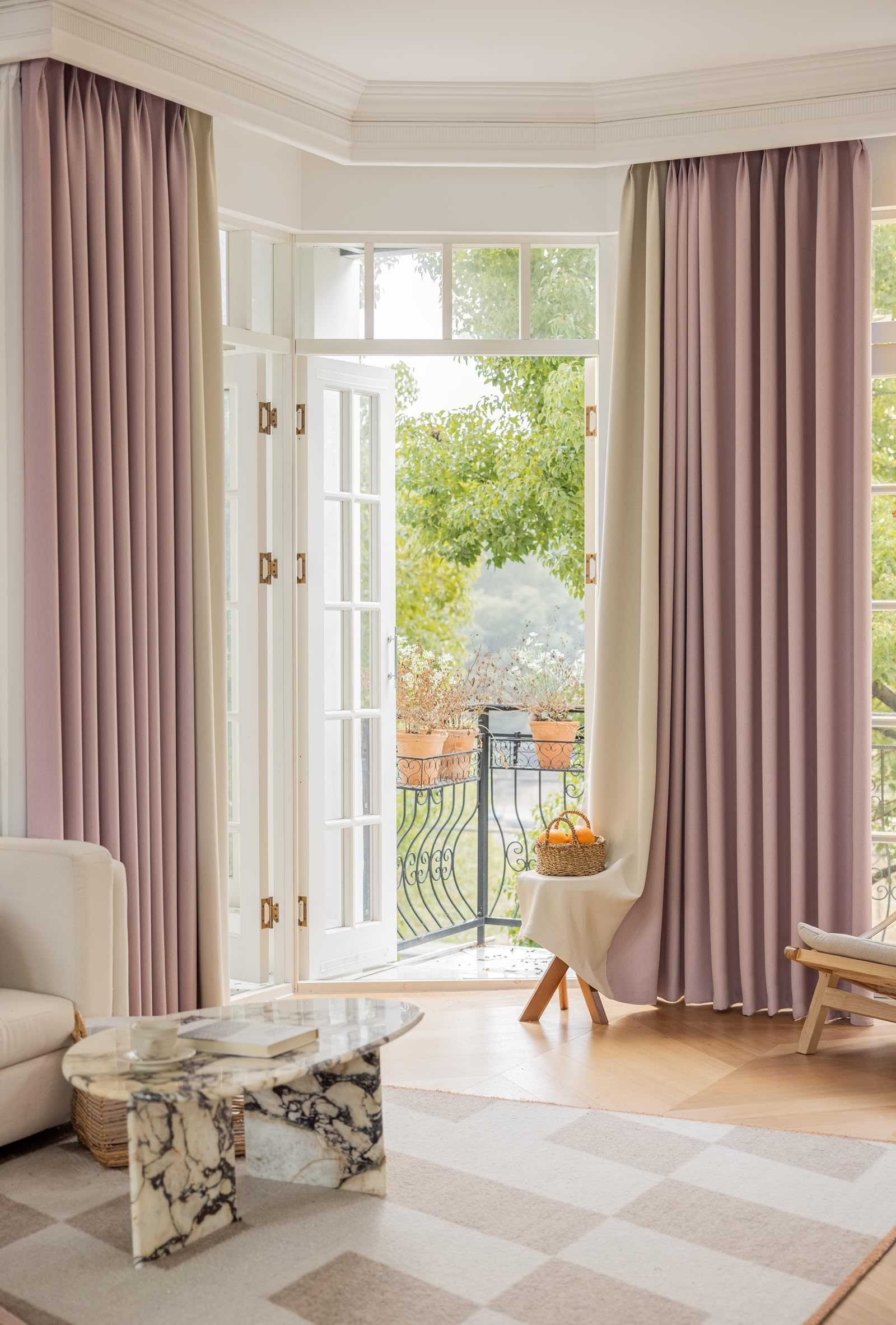 Homescapes Tenda In Ciniglia Morbida Rosa, 229x183 Cm, Fodera Termica Per Interni - 4