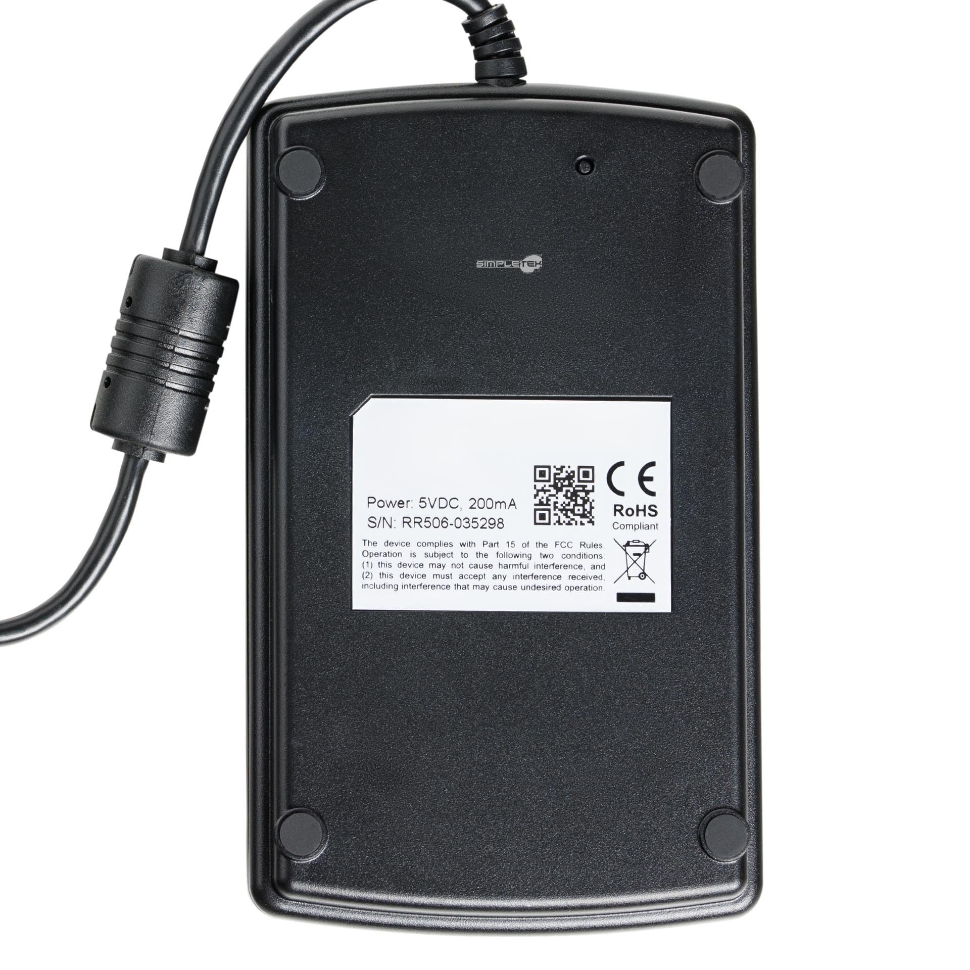 SIMPLETEK - Lettore Scrittore Smart Card RFID USB CCID Slot SAM Universale | indicatore LED e acustico, lettore badge, Contactless NFC, anticolissione, PC/SC, ISO 7816, ISO 14443, CAC, PIV, Buzzer