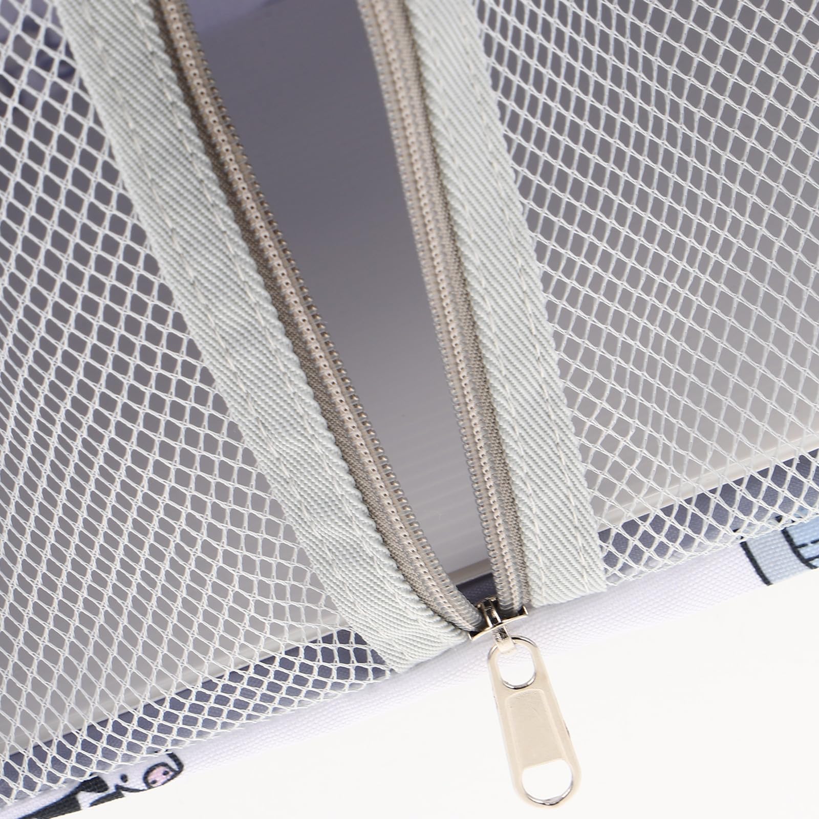 SUPVOX Bolsa de Almacenamiento para Cuna de Organizador Colgante para Pañales con Patrón de Zoológico para Cambiador de Corralito y Habitación Infantil