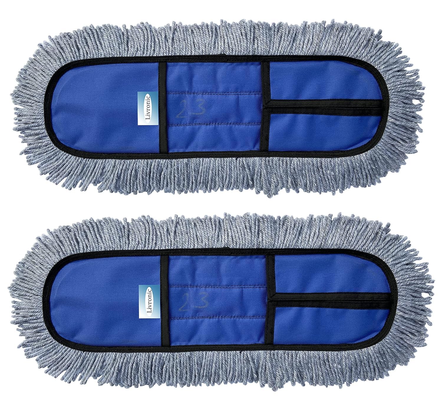 Livronic Aluminum Wet And Dry Cotton Pad Floor Mop… (18 Inch Refill Pack Of 2 Pcs) (B09P645KZT) Amazon Price History, Amazon Price Tracker