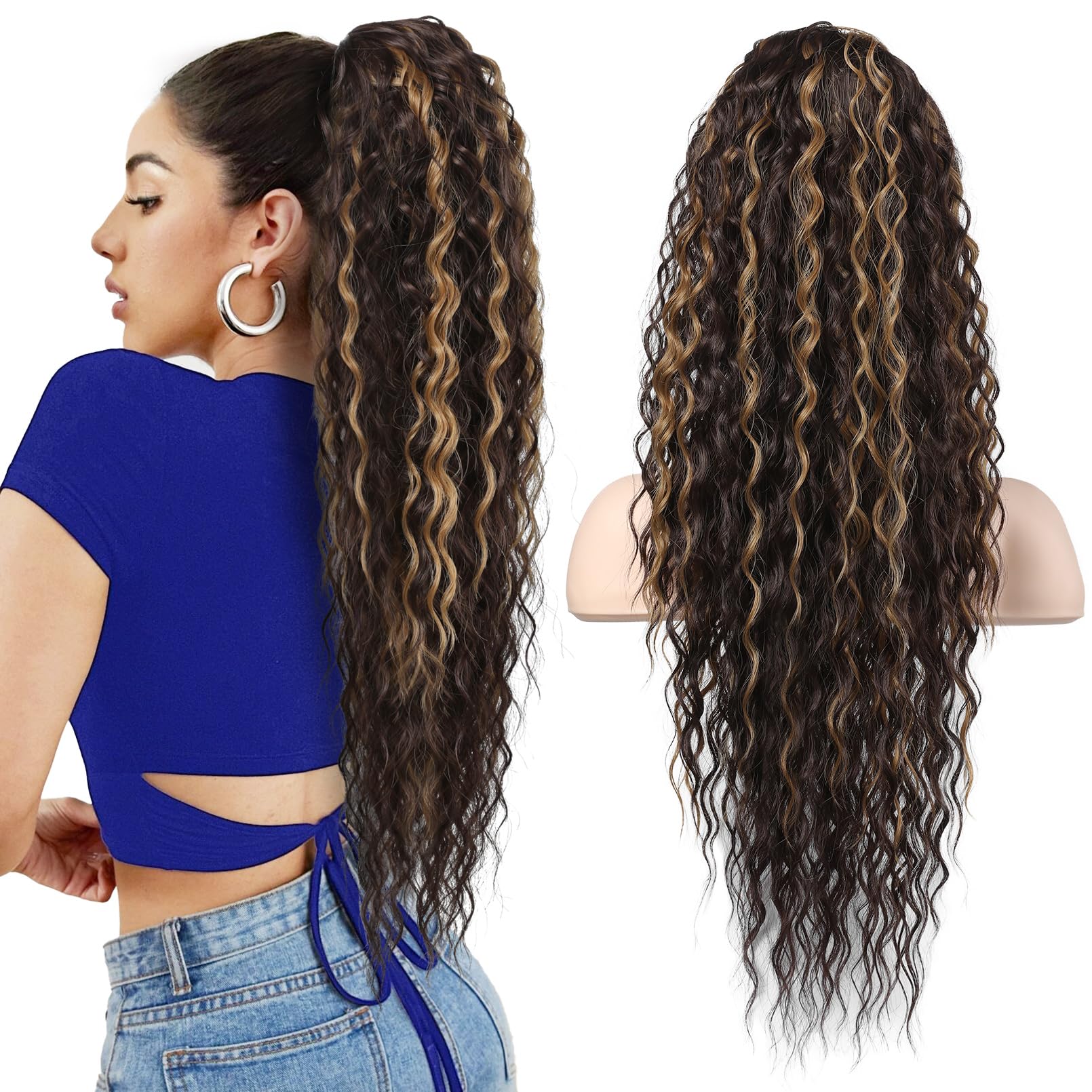 FLUFYMOOZ Ponytail Extension