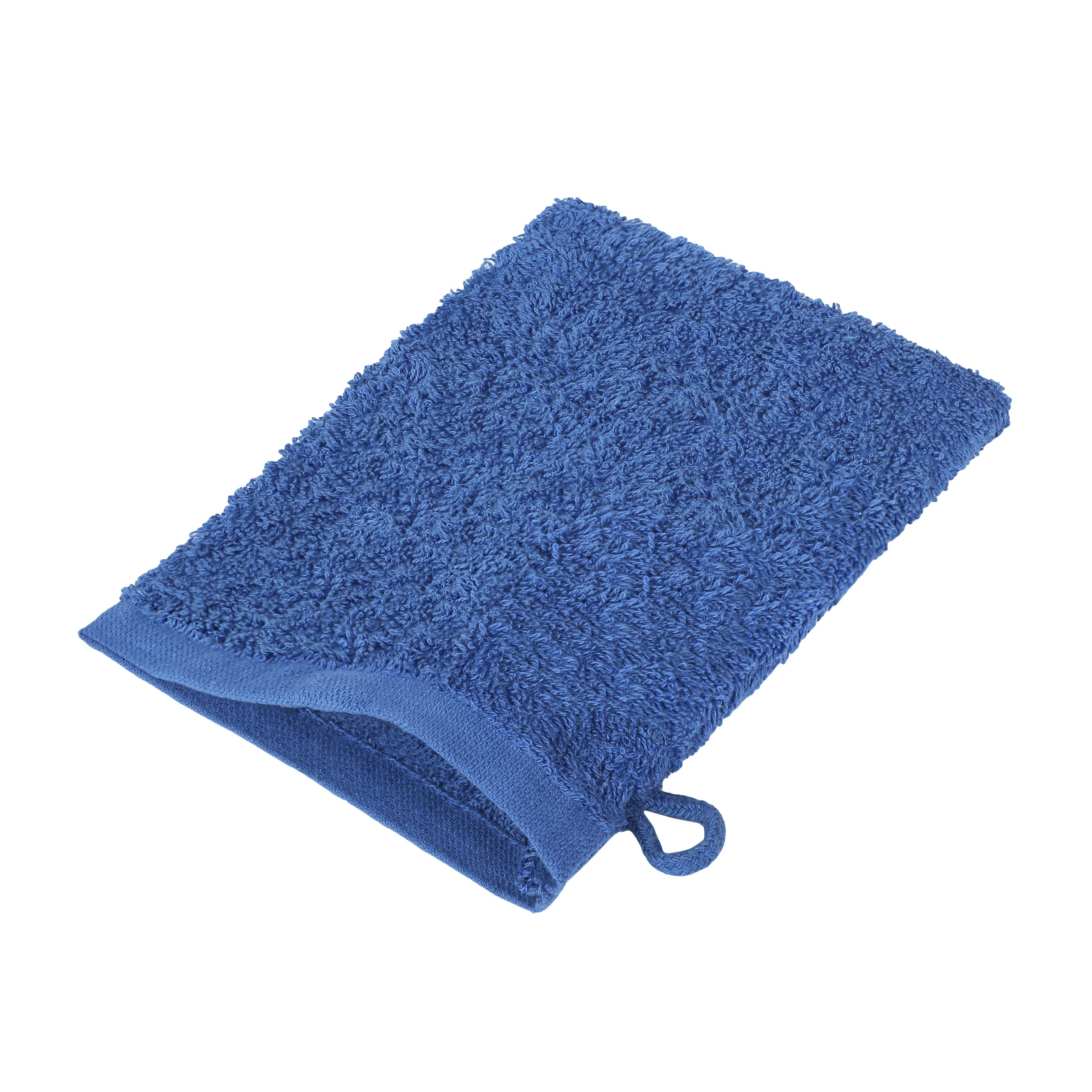 NatureMark, set di asciugamani in spugna, 10 pezzi di diverse misure, 4 asciugamani, 2 asciugamani da doccia, 2 asciugamani per ospiti, 2 guanti, blu royal, 10 tlg. Frottier Set