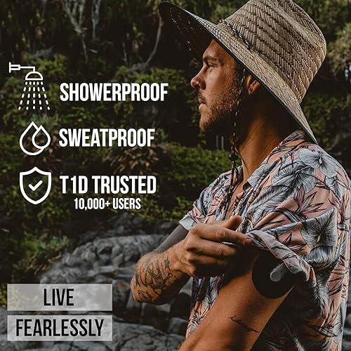 Miniatura 4 de Parche adhesivo SkinGrip Dexcom G5 G4 20 unidades  Cinta impermeable  Parches CGM para Diabéticos