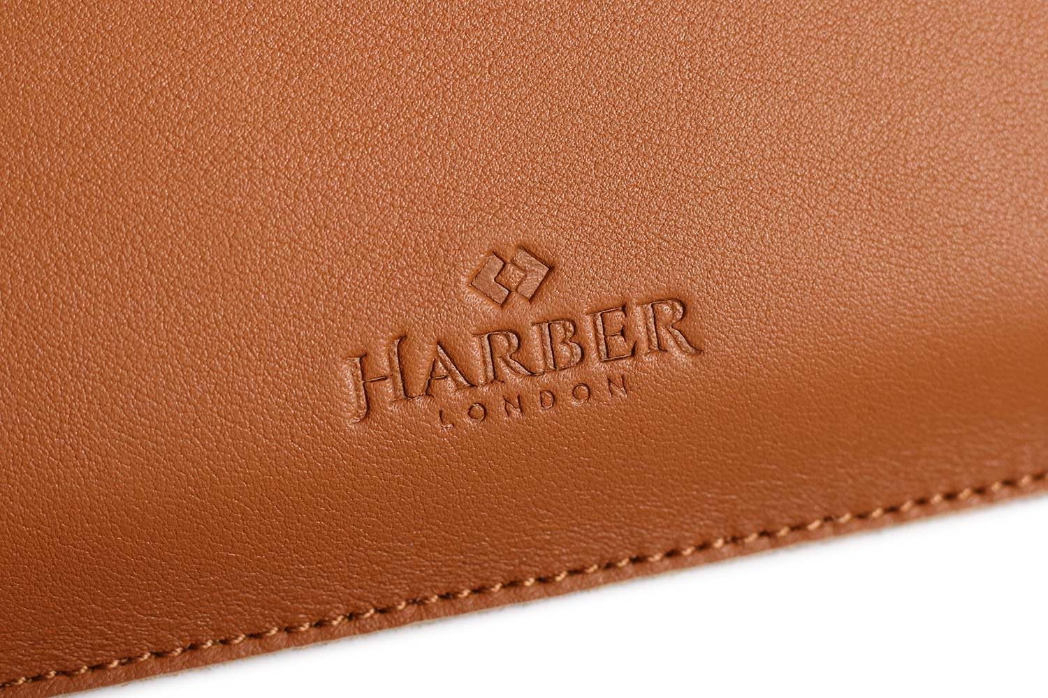 Harber London - Funda fina de piel para portátil S7 | Compatible con MacBook PRO 15" (2012/2015) | Azul marino | Hecho a mano con materiales certificados duraderos y ecológicos