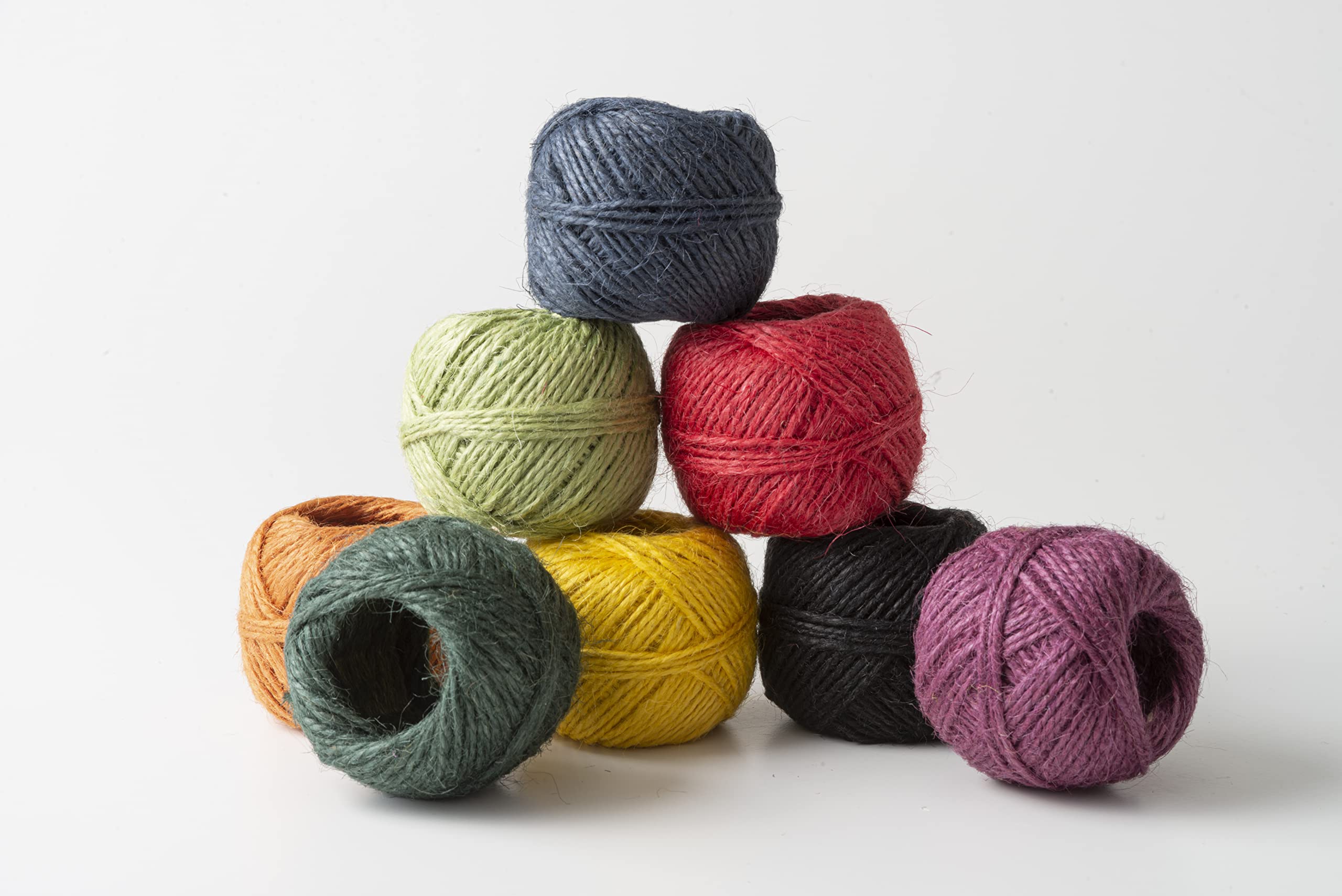 Spago Colorato In Juta Made In Italy - 8 Gomiti Da 30 Metri Per Artigianato E Decorazioni - Foto 8