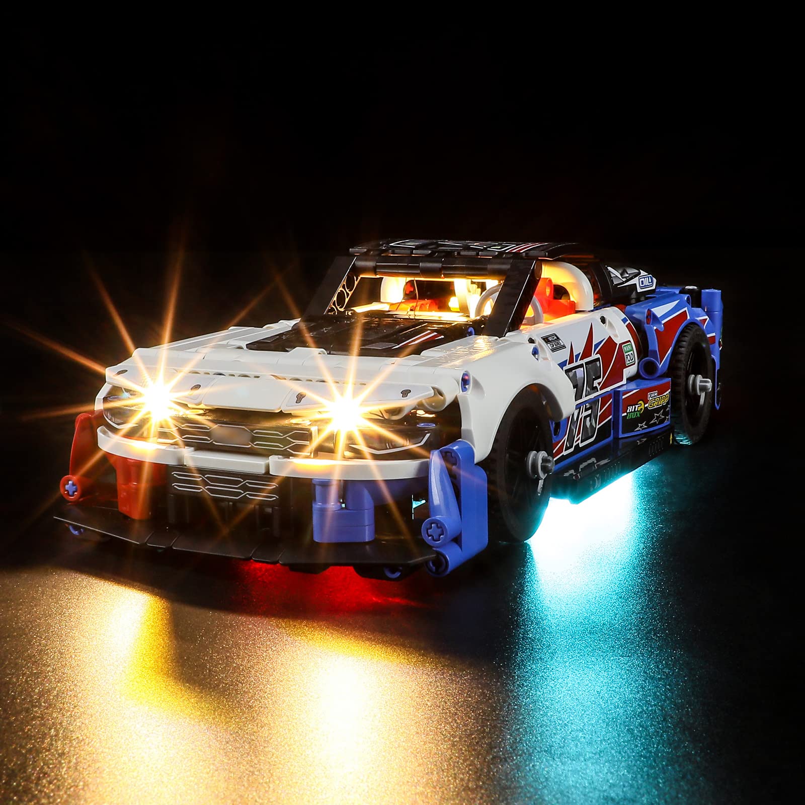 Light For Lego- 42153 NASCAR Next Gen Camaro-ZL1 - Led Lighting Kit Compatible With Lego Building Blocks Model - NOT Included The Model Set